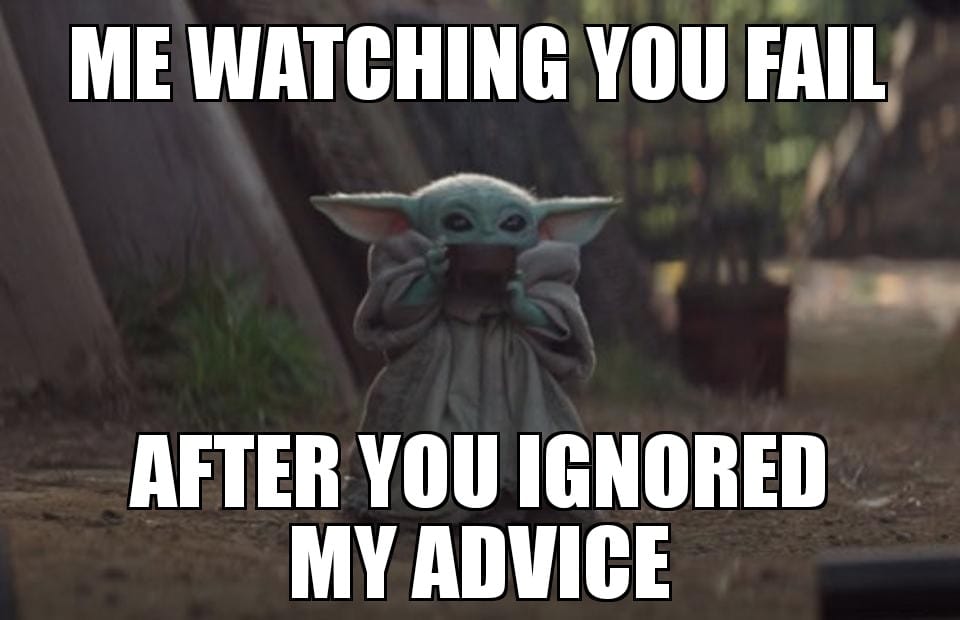 The meme is a photo of a cartoon character, likely from a Disney or Pixar movie, with a shocked expression. The character's face is contorted in a way that suggests they're both surprised and disappointed. The text "I know" is written above the character, and "I'm watching you" is written below, implying that the character is aware of someone's mistakes and is judging them.